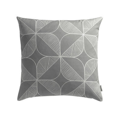 Rosette Cushion – French Grey