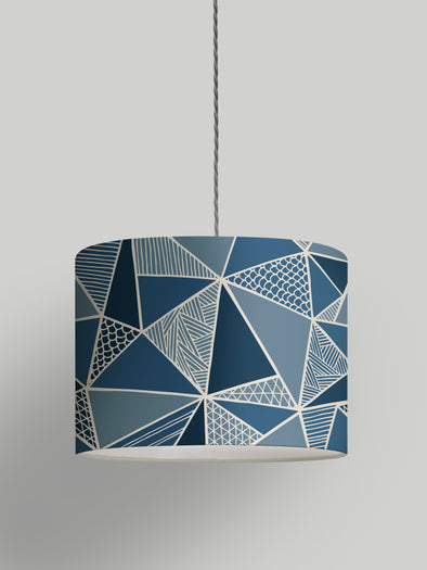 Tress Lampshade – Oxford Blue