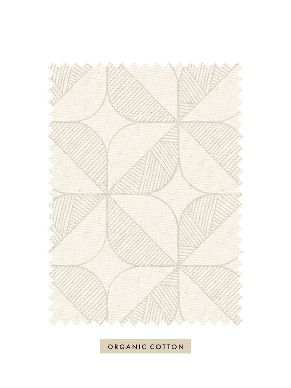 Rosette Fabric – Cream