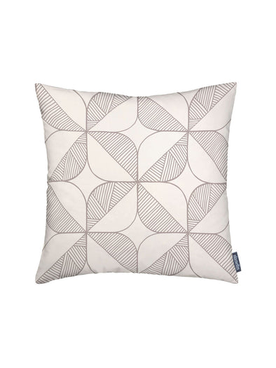 Rosette Cushion – Cream