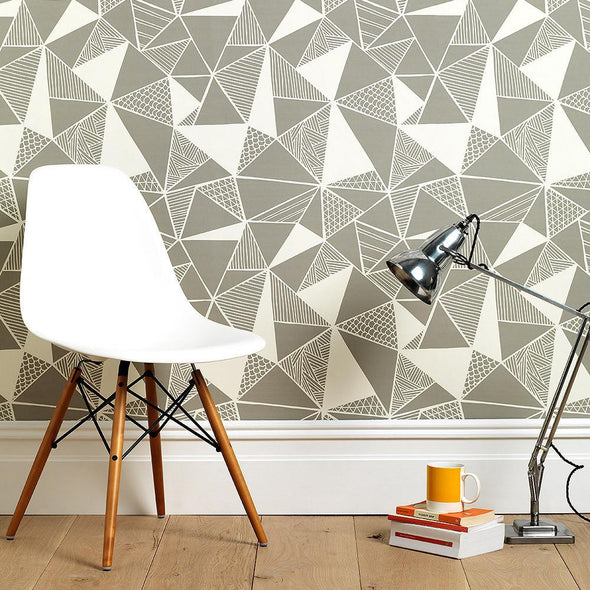 Tress Wallpaper – French Grey